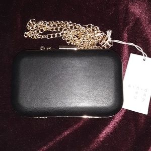 A New Day Small Black Clutch